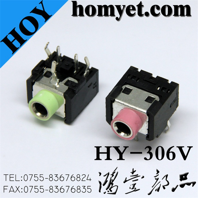 3.5mm Phone Jack with DIP Type (HY-306V)
