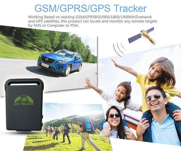 Durable Car Personal GPS Tracking Device with Sos USB Charging