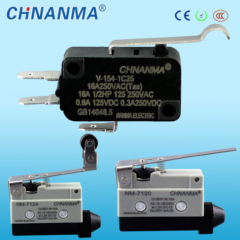 V-15 Series15A/250VAC 3 Pins Tactile Micro Switch