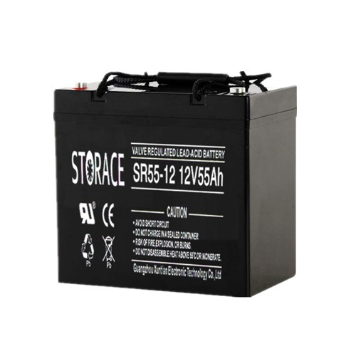 Storage Battery SR55-12 Lead Acid Accumulator 12V 55ah