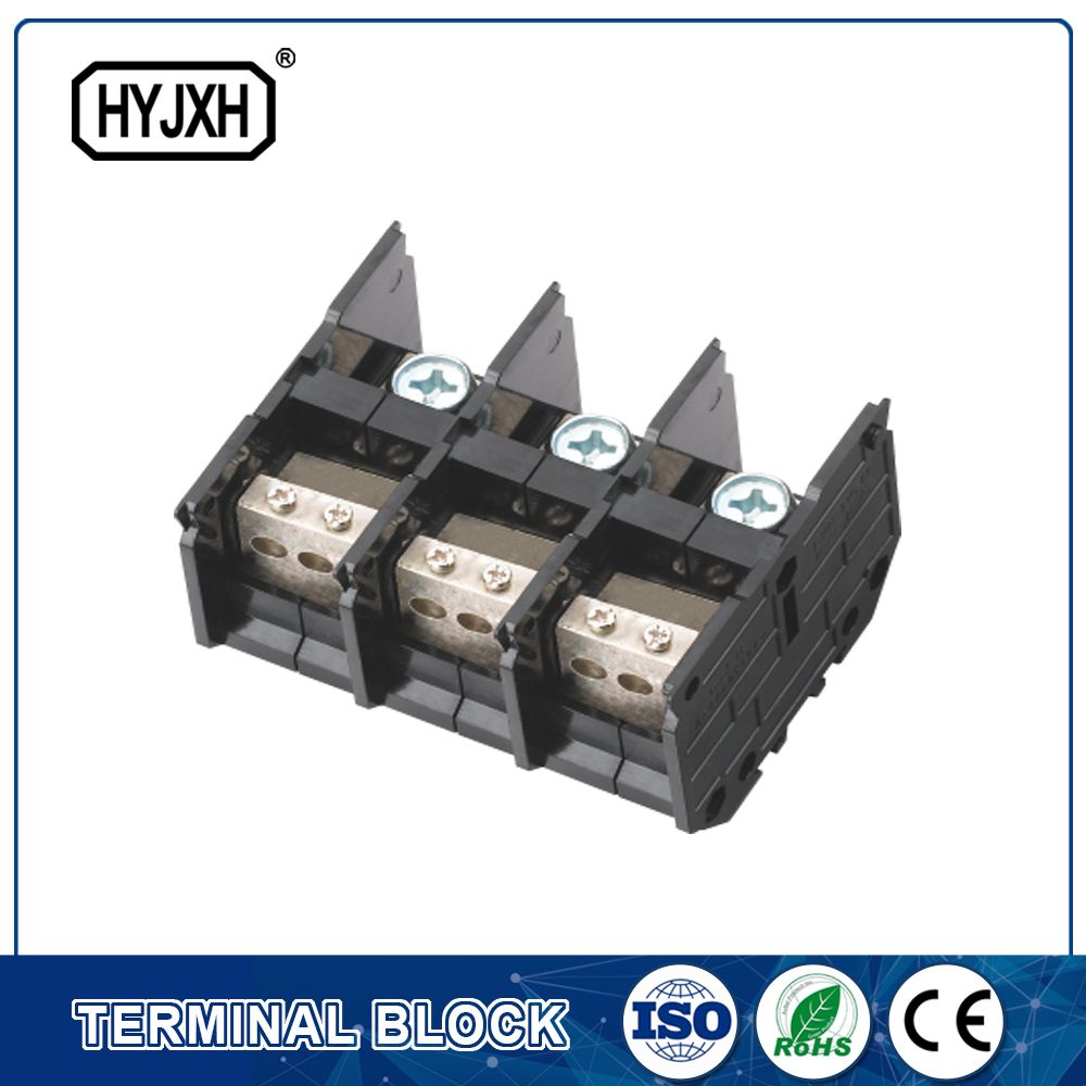 Three Phase Three Wire Guide Rail Type Connector Terminal