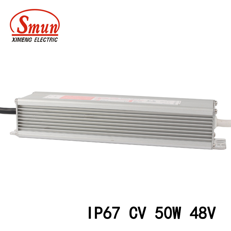 50W 48VDC 1A Constant Voltage Waterproof LED Driver Power Supply