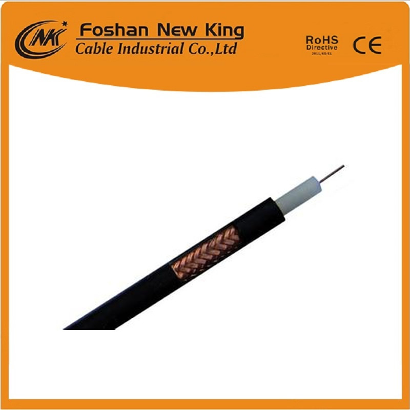 Low Attenuation Coaxial Cable RG6 CCTV Cable