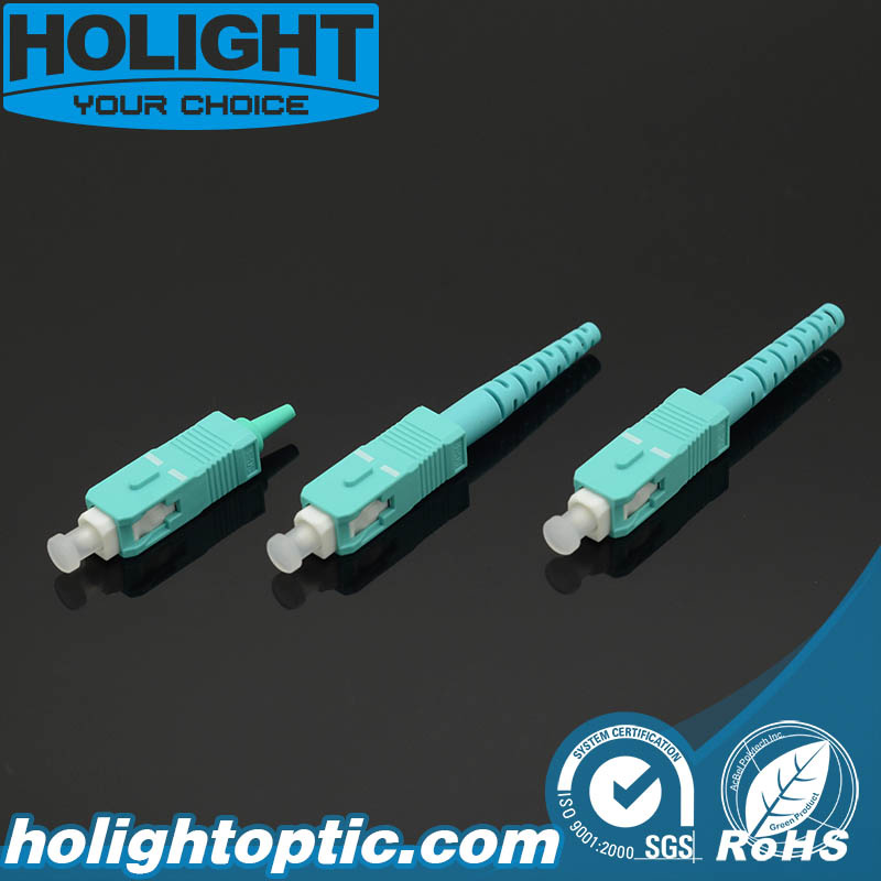 Sc Om3 Optical Fiber Connector for Patch Cables