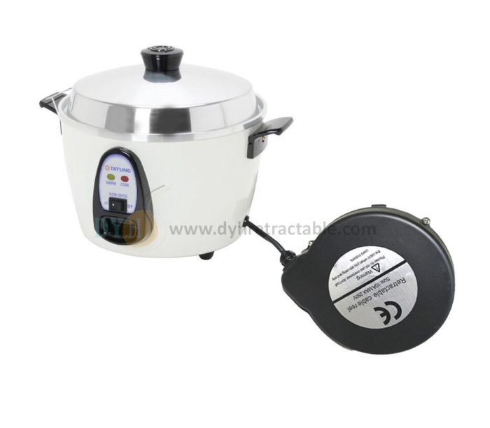 Electric Cooker with Extension Wire Cable Retractable