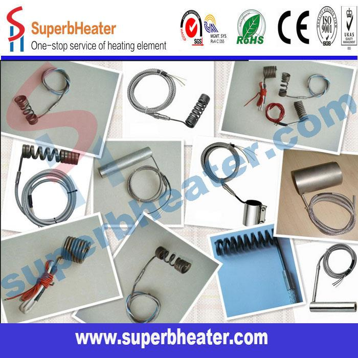 Stainless Steel Hot Runner Coil Spring Air Heater Heating Element