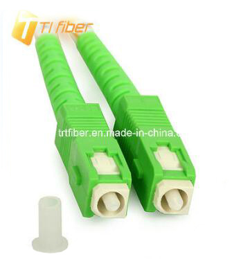 Sc APC-Sc APC Singlemode Simpex Fiber Optic Patchcord