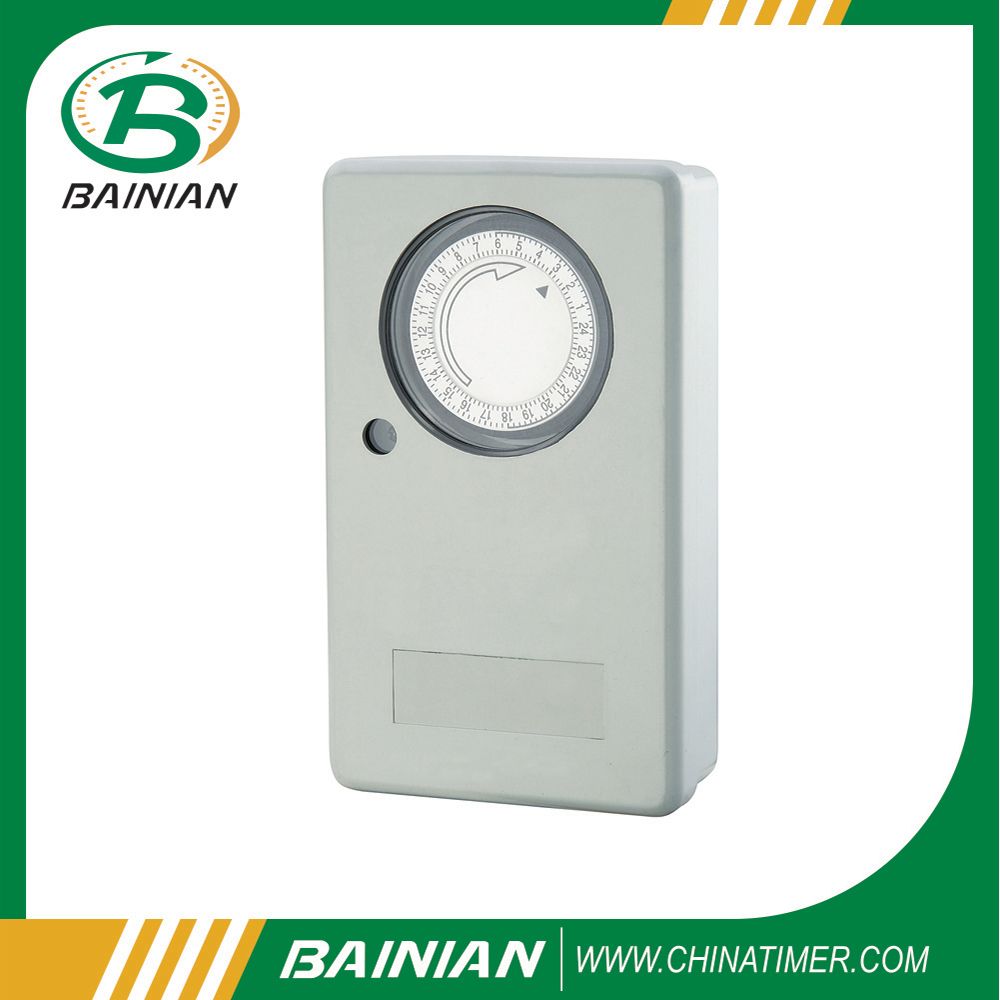 24 Hour Mechanical Wall-Mounted Timer, IP20