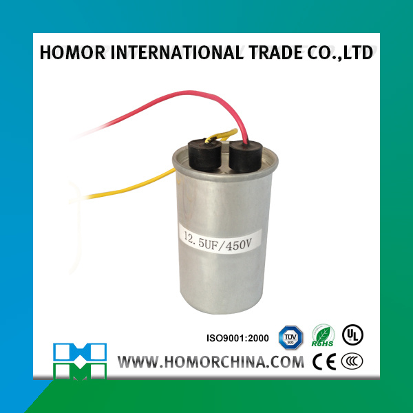 12.5UF Cbb65 Capacitor with Bolt on The Bottom