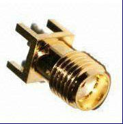 Female SMA Type RF Connector PCB with Miniature Size