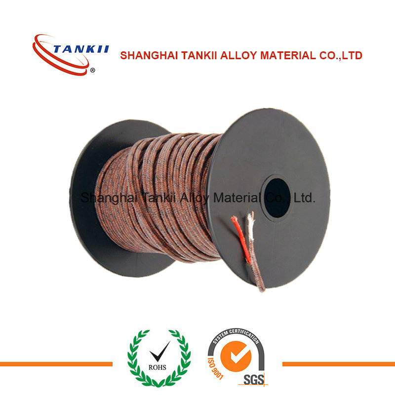 KCA thermocouple wire and cable green and white color cable