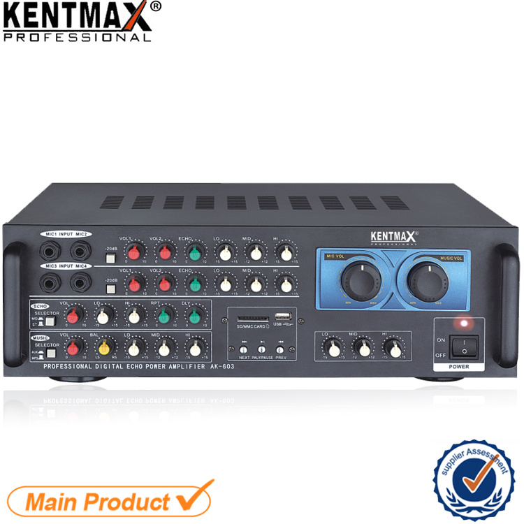 Professional Home Type Low Noise 50 Watt Power Amplifier