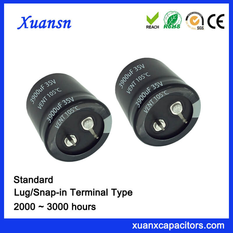 New Product 35V 3900UF Capacitor Electrolytic 3000hours