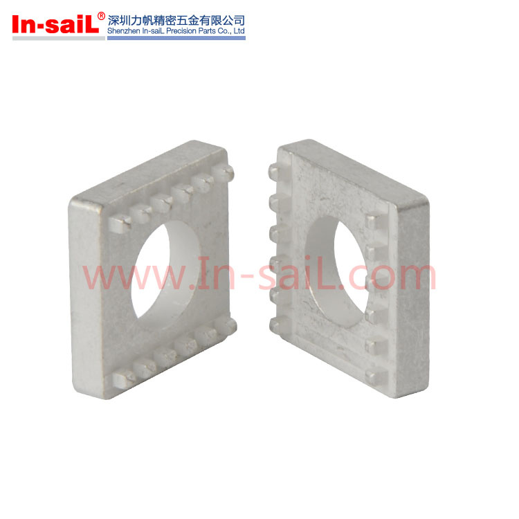 Press-Fit Two-Part Gound Terminal with Two Rows Pin-Plate
