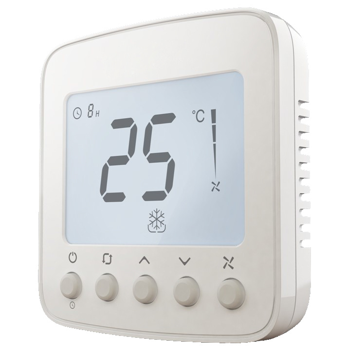 Programmable Temperature Controller TF228wn Digital Fan Coil Control Thermostat