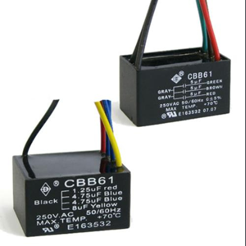 Cbb61 Ceiling Fan Capacitor for Fan Motors
