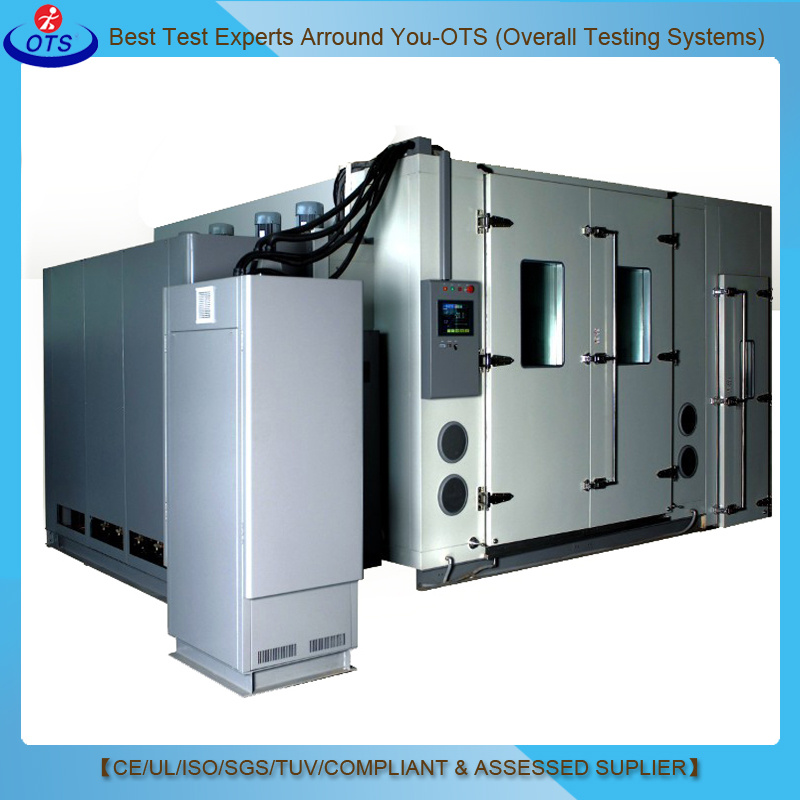 Walk-in Environmental Temperature Humidity Chamber Assembled and Integrated on-Site