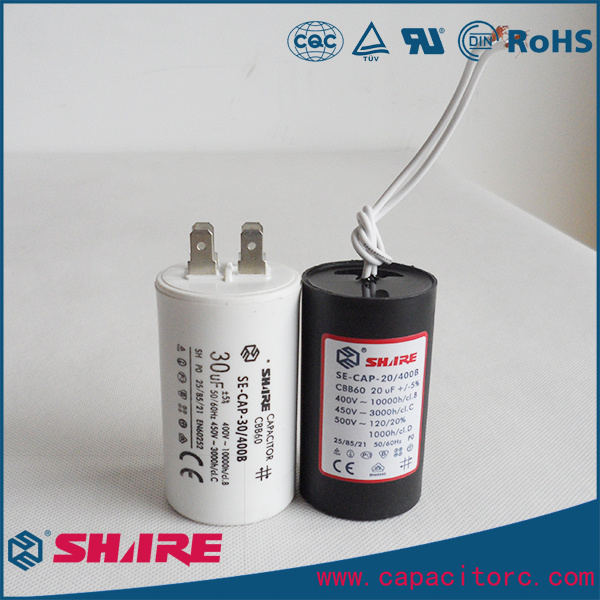 Mpp Film Cbb60 AC Motor Capacitor Water Pump Capacitor