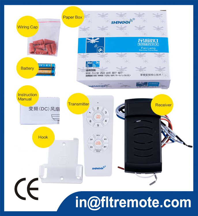 433.92MHz RF Universal AC Remote Control for Air Conditioner F20
