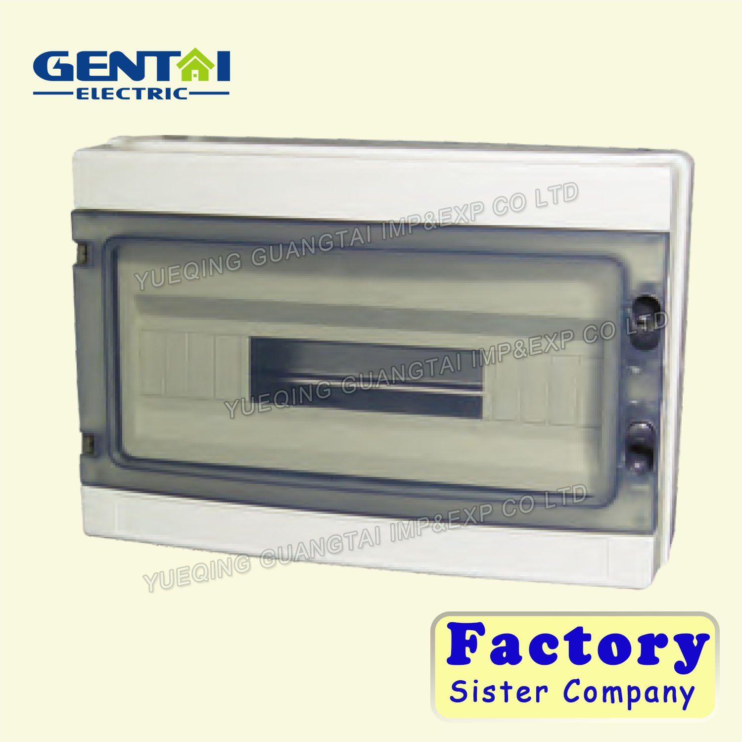 Ha Series 8 Way Wall Mount Type Distribution Box with Good Waterproof