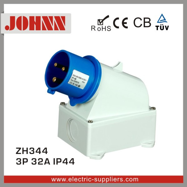 IP44 3p 32A Surface Mounted Industrial Plug
