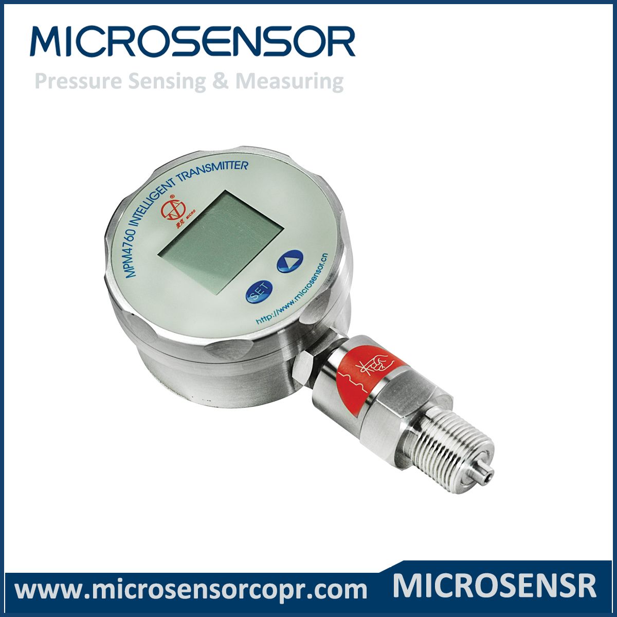RoHS Certified Smart Digital Display Pressure Transmitter Mpm4760