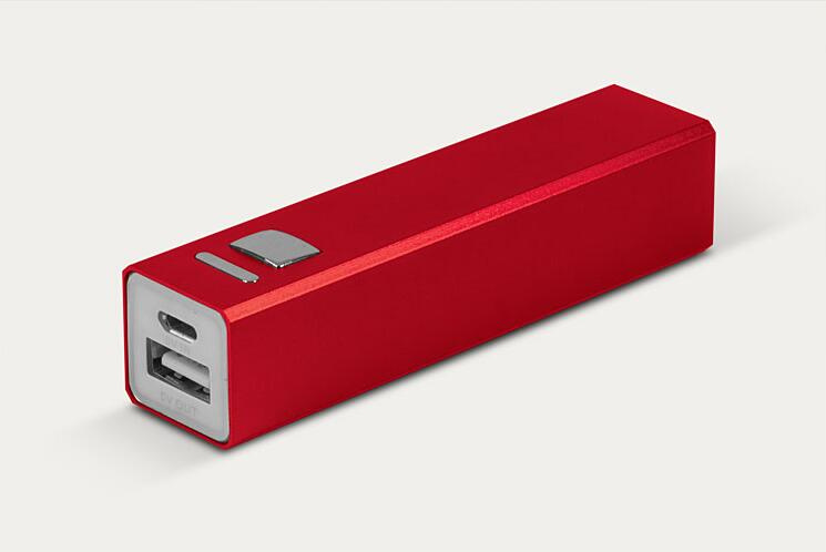 2600mAh Portable Power Bank Pack External Battery Backup Charger, Customized Logo