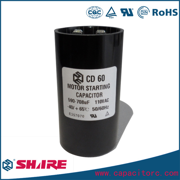 Single Phase CD60 Motor Start Capacitor