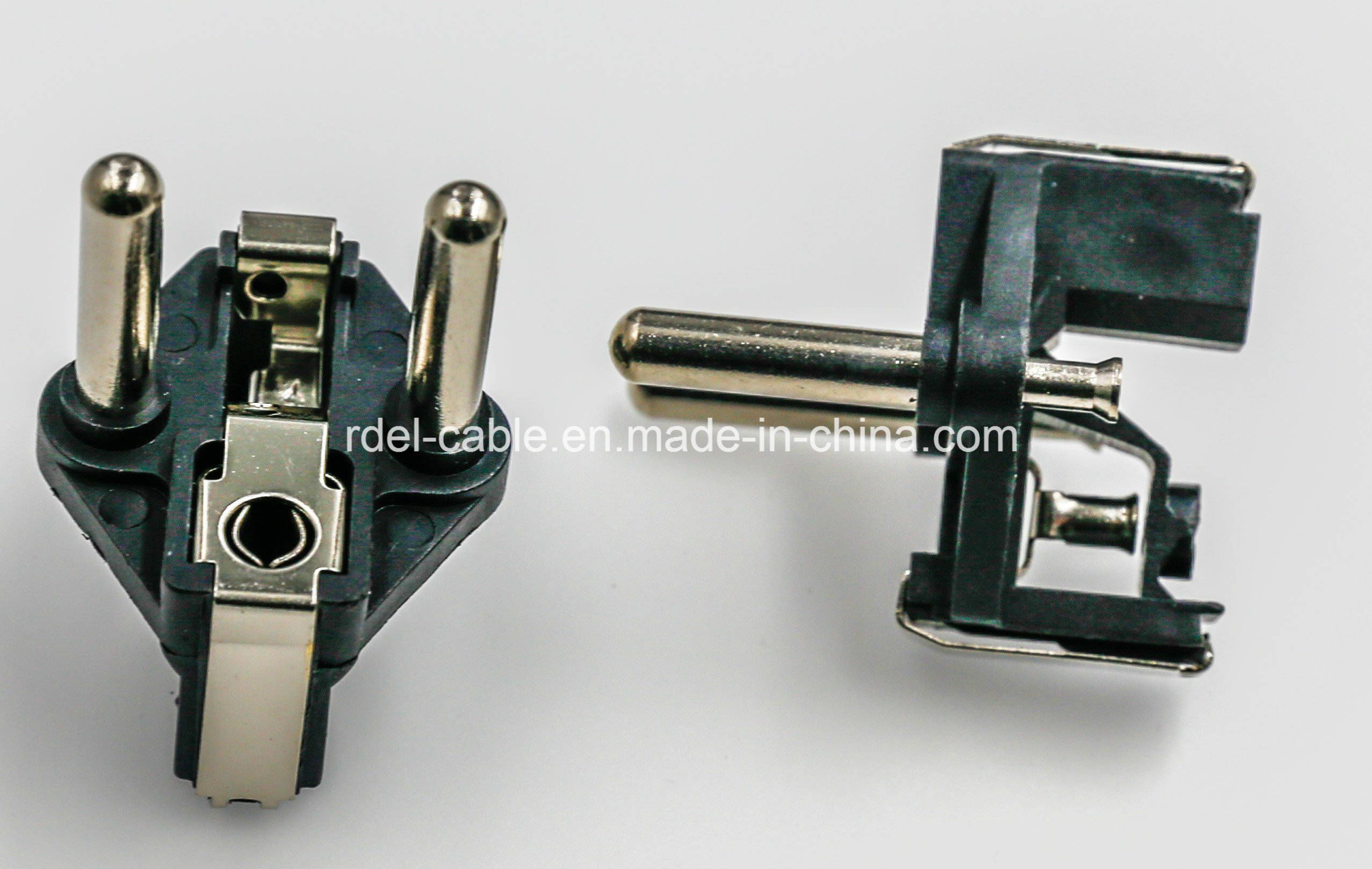 VDE Approval PBT Insert for Schuko Plug
