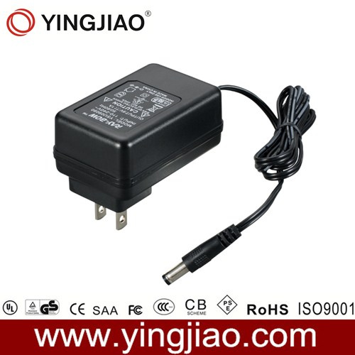 20W Max UL Approved Switching Power Adapter