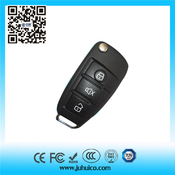 Wireless Remote Control for Car Door Lock with Flip Key