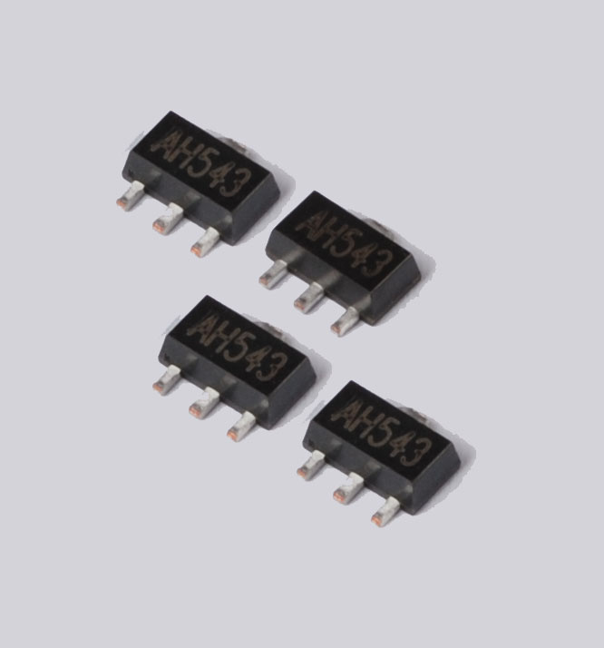 Hall Effect Sensor (AH543) , Speed Sensor, Unipolar Sensor, Hall IC, Hall Switch, BLDC Motor Rotation Speed Sensor, Rotation Detection,