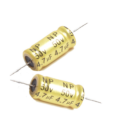 No Polar Axial Aluminum Capacitor