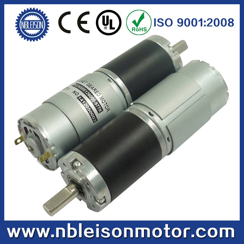 China CE RoHS 36mm 12 Volt 24 Vlot DC Planetary Geared Motor