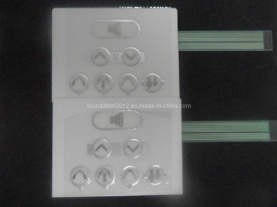 Flexible Printing Circuit Dome Panel Keyboard Membrane Switches