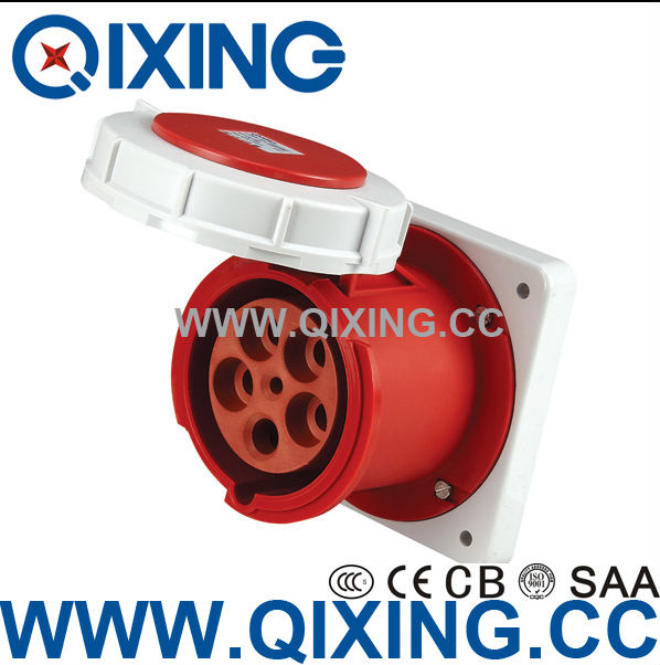 Industrial Power Panel Straight Socket (QX1461)