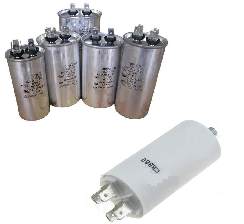 Vacuum Capacitors with 250V/370V/440V Cbb65 Model