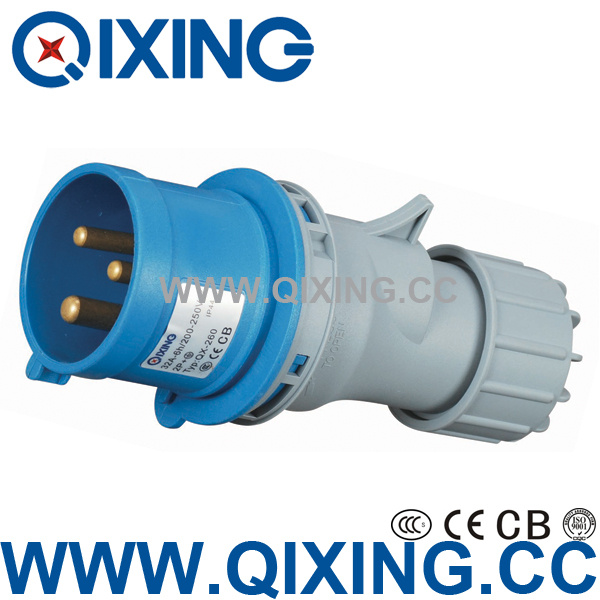 Industrial Plug 16A 230V 2p+E IP44