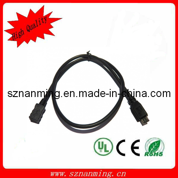 Micro USB Male to Female Extension Cable