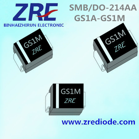 1A GS1a Thru GS1m General Purpose Rectifiers Diode SMB/Do-214AA Package