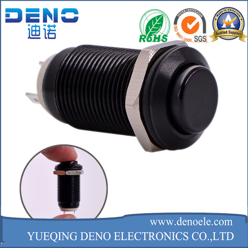 Aluminum Alloy Metal Shell Latching Push Button Switch
