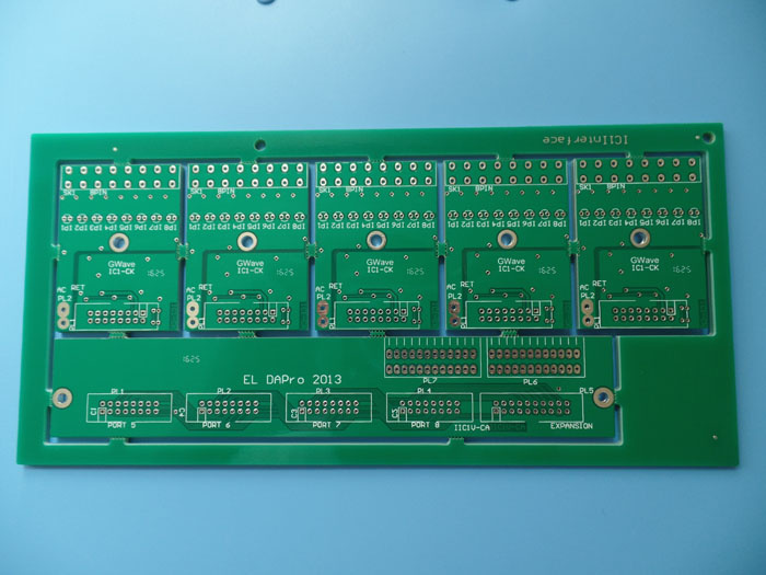 Green Nanya Supplier Soldermask PCB 4 Layer with HASL