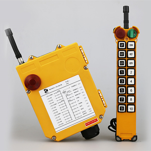 Industrial Radio Remote Button Control Crane F21-16s