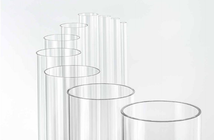 Borosilicate Glass Tube (Schott 8250) for Deuterium Lamps, Hene Laser Capillaries, Sensor Technic, Fibre Optics Light Guide