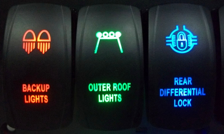 2015 on off IP68 Rocker Switch Rocker Switch