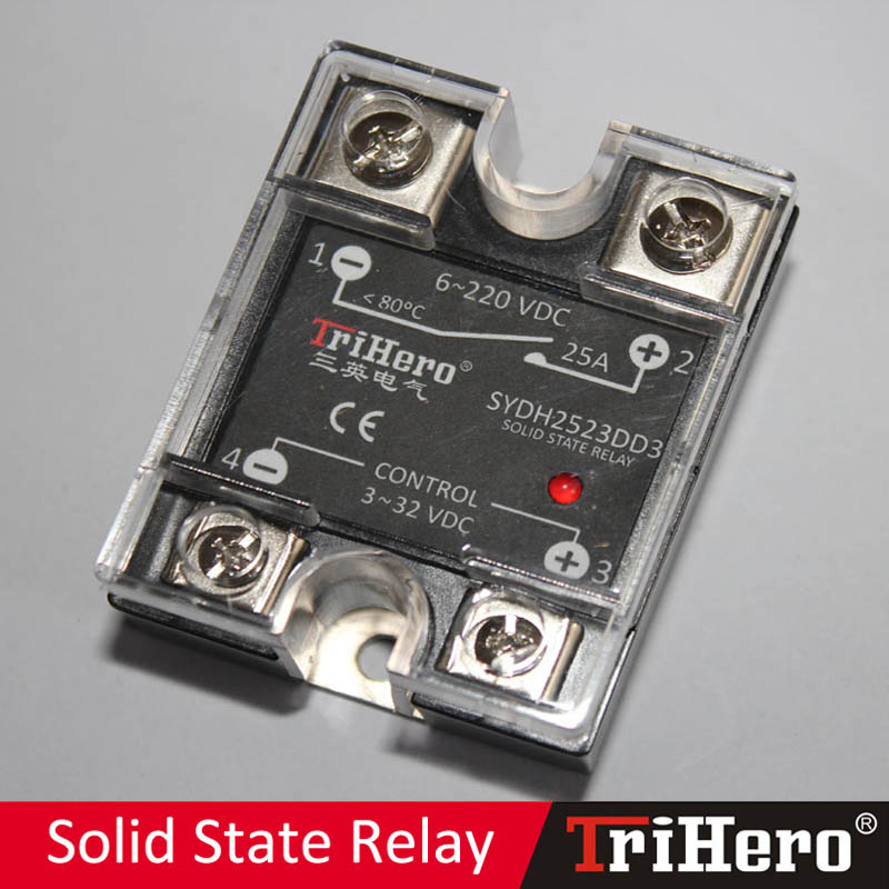 25A DC-DC Single Phase Solid State Relay SSR (SSR-DD25)