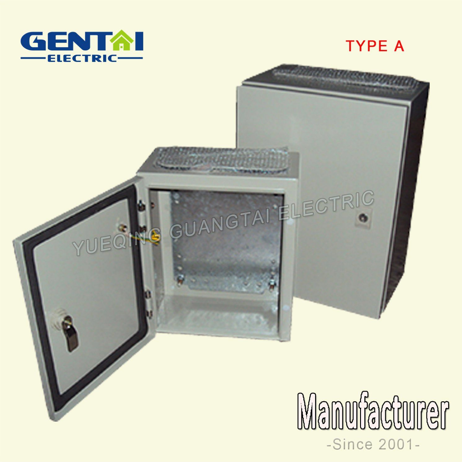 High Quality IP66 Wall Mounted Weatherproof Steel Enclosure
