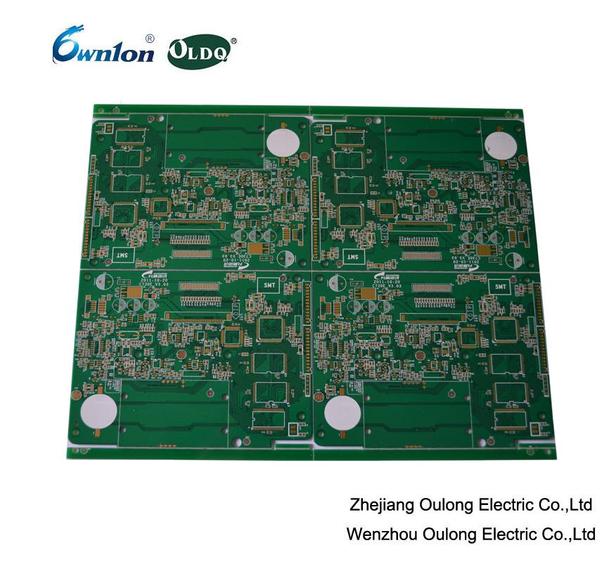 2 Layer Immersion Gold PCB with BGA (OWNLONG/OLDQ)