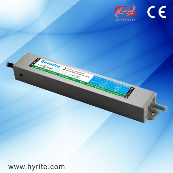 18W 12V Waterproof LED Driver with Ce