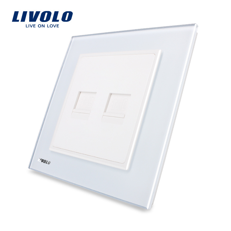 Livolo One Gang Tel and One Gang Internet Socket Vl-W292tc-11/12/13